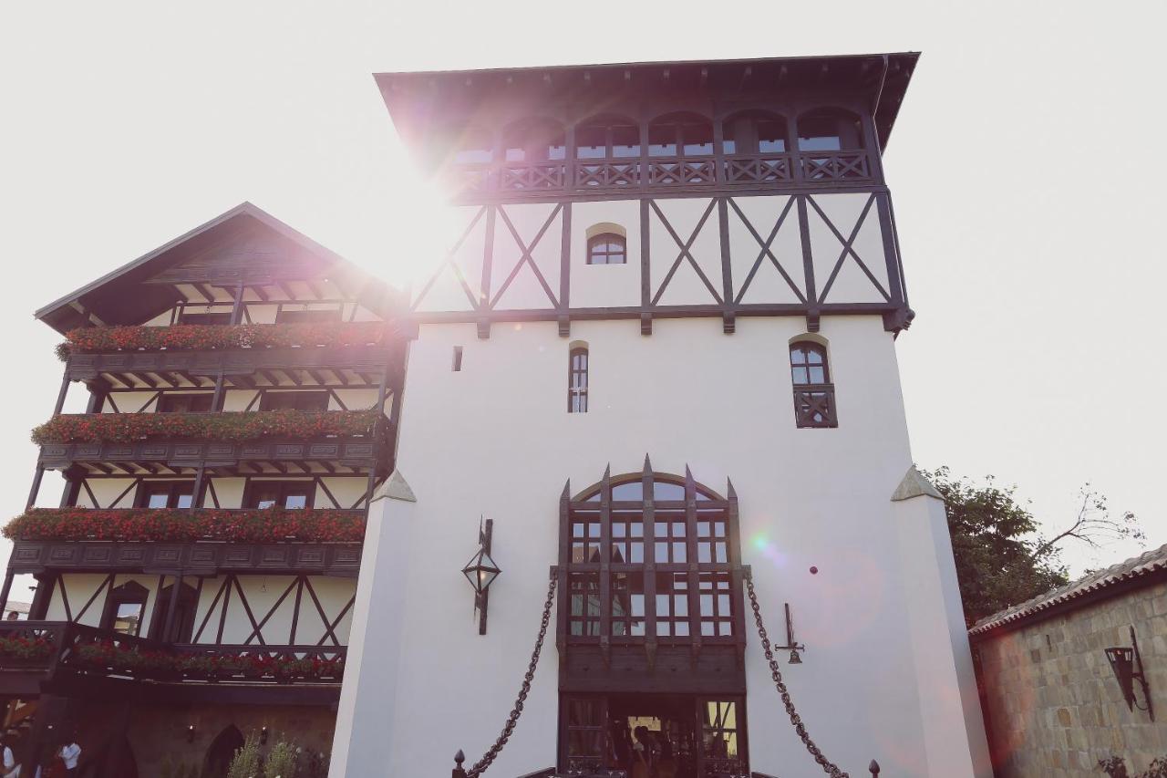 Hotel Vila Alsace Podu' Cu Lanturi Bacău Exterior foto